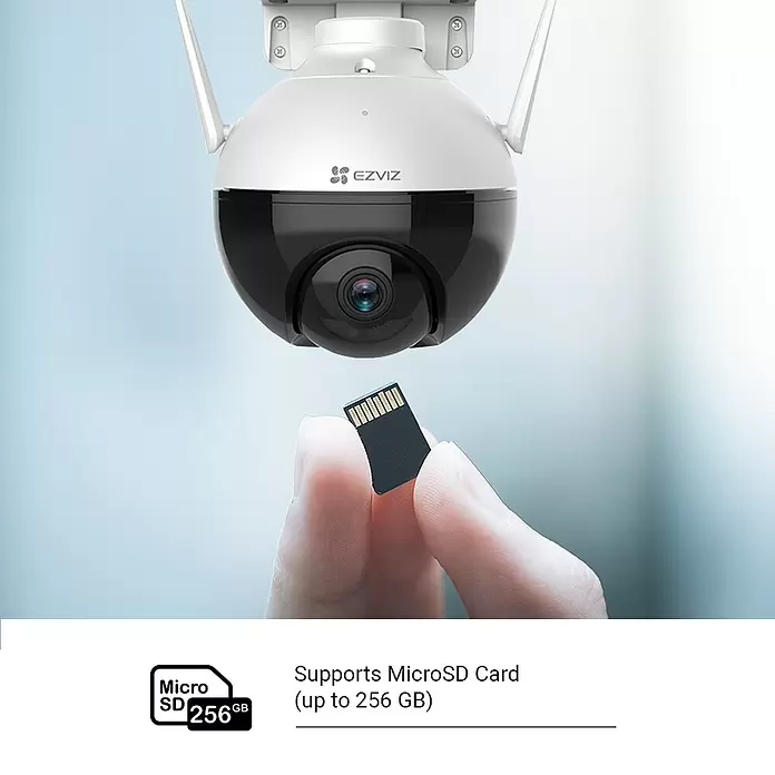 EZVIZ Cámara de vigilancia C8C - Ángulo de detección: 360 °, Alcance de detección: 30 m - Producto en uso