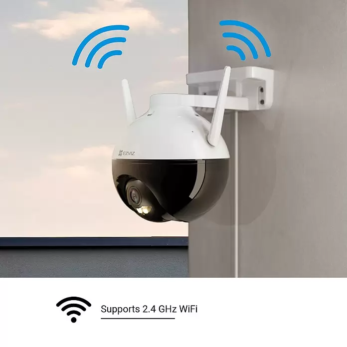 EZVIZ Cámara de vigilancia C8C - Ángulo de detección: 360 °, Alcance de detección: 30 m - Producto en uso