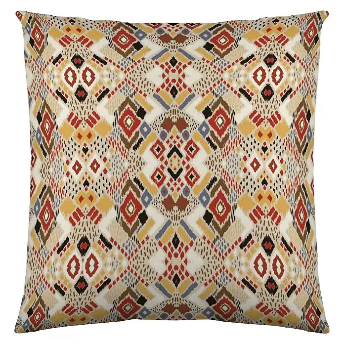 Cojín Nordic - Multicolor, 45 x 45 cm, 100% algodón - Vista frontal
