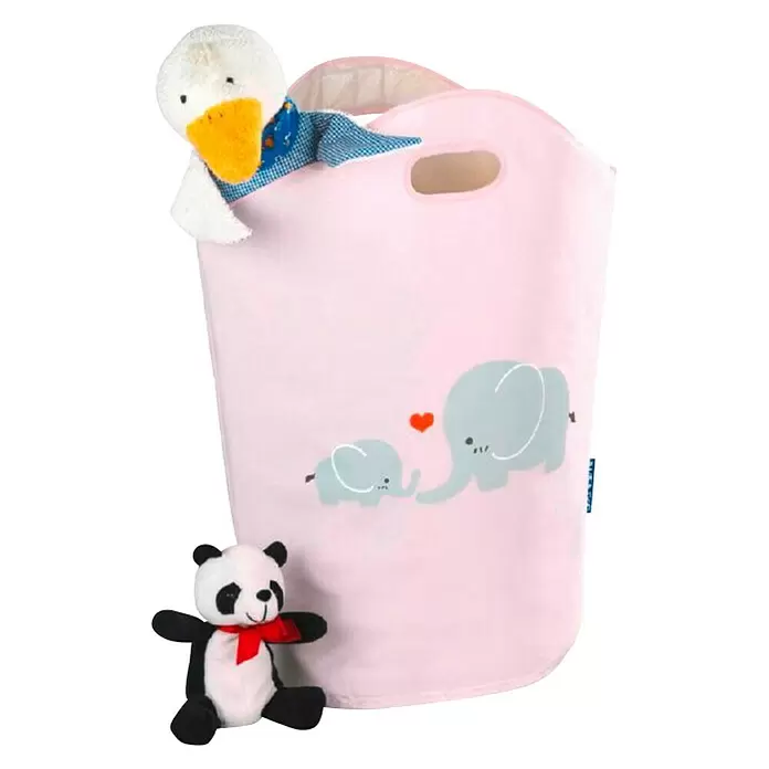 Košara za odlaganje Kids Elli - Roze boje, Š x V: 40 x 52 cm - Proizvod u upotrebi