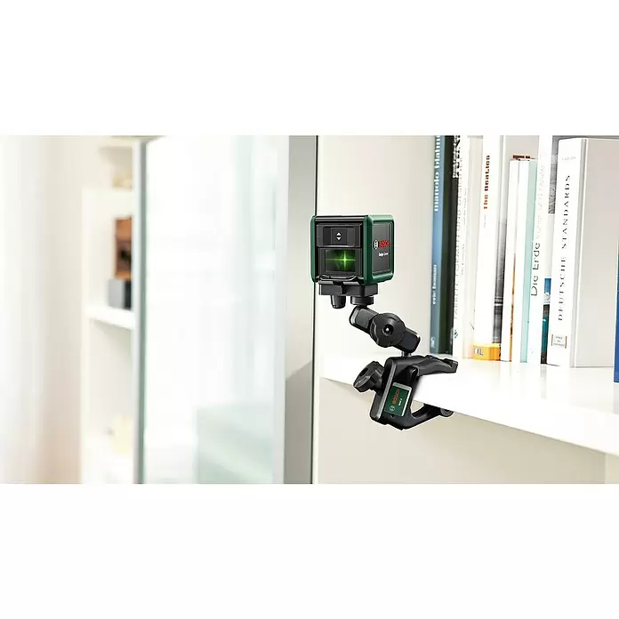 Bosch Kreuzlinienlaser Quigo Green II - Max. Arbeitsbereich: 12 m - Anwendungsbeispiel