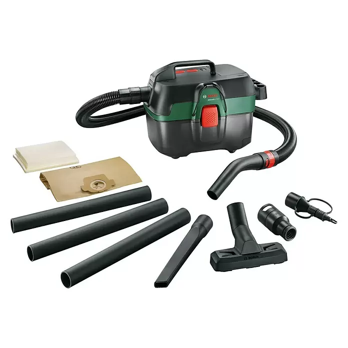 Bosch Advanced Nass-Trockensauger Vac 18V-8 - 8 l - Diagonale Ansicht
