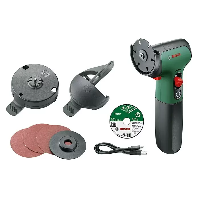 Bosch Akku-Trennschleifer Easycut&Grind - 7,2 V, Ohne Akku, Max. Leerlaufdrehzahl: 6.000 U/min - Diagonale Ansicht