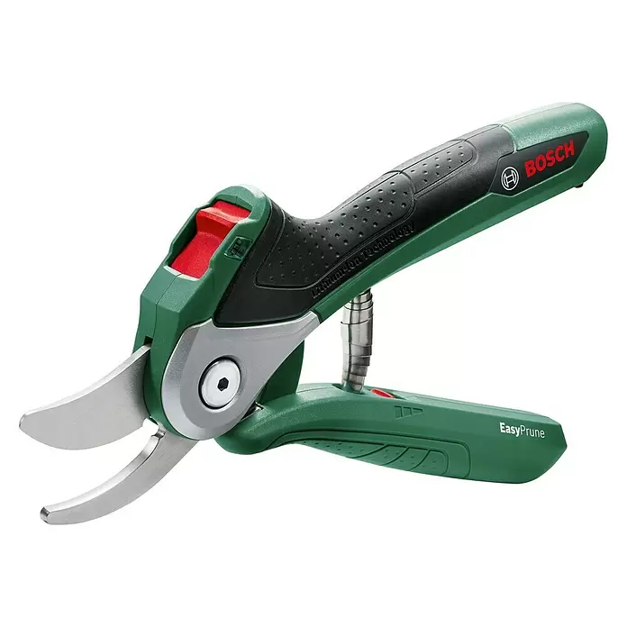 Bosch Škare za oblikovanje grana Easy Prune - Napon akumulatora: 3,6 V, Tip punjive baterije: Litij-ionska, Broj baterija: 1 baterija - Dijagonalni pogled