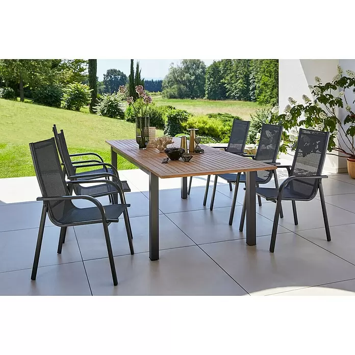 Sunfun Carina Vrtni stol - D x Š: 180 x 100 cm - Živopisni prikaz