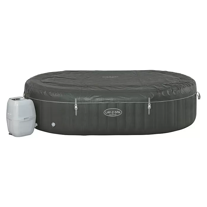 Bestway Lay-Z-Spa Außen-Whirlpool Mauritius Airjet - 270 x 180 x 71 cm, 1.370 l, Geeignet für: 5 - 7 Personen - Rechte Seitenansicht