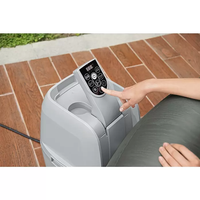 Bestway Lay-Z-Spa Außen-Whirlpool Mauritius Airjet - 270 x 180 x 71 cm, 1.370 l, Geeignet für: 5 - 7 Personen - Anwendungsbeispiel