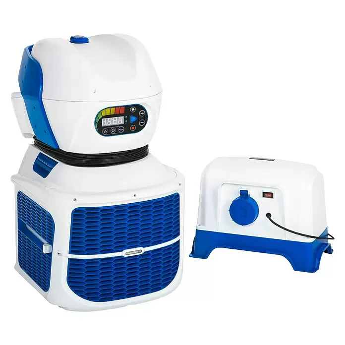 Bestway Sustav protustruje - D x Š x V: 72 x 48 x 83,5 cm, 1.000 W, Količina protoka: 39 m/min - 78 m/min - Dijagonalni pogled