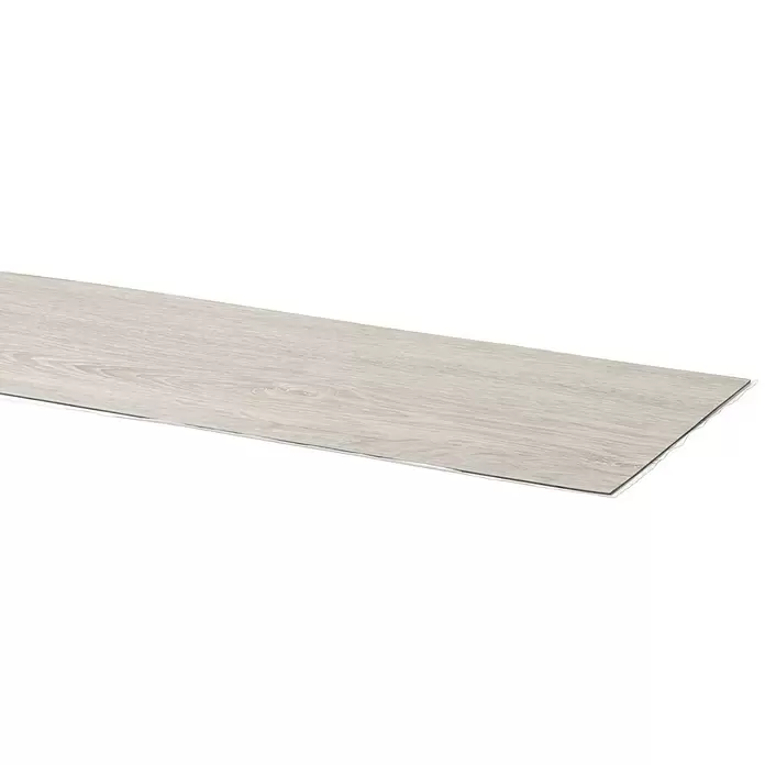 CanDo Traptrede Vinyl - Zilvergrijs eiken, Pvc, 100 x 30 cm - Close-up