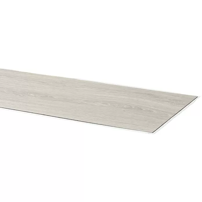 CanDo Traptrede Vinyl - Zilvergrijs eiken, Pvc, 130 x 40 cm - Close-up