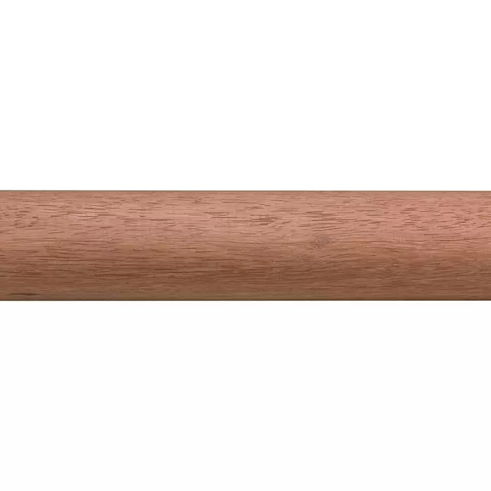 Trapleuning hardhout rond - Hardhout, Grenen, Rond, 270 cm - Close-up