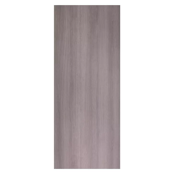 Storemax Deurvulling Schuifdeurpaneel - Grijs / Eikendonker, 0,8 x 101,5 x 255 cm - Vooraanzicht