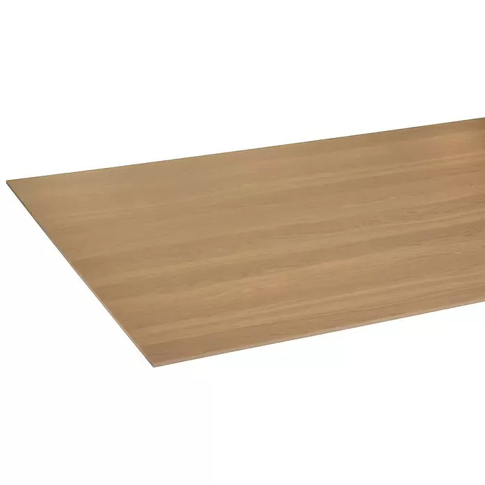 Storemax Deurvulling Schuifdeurpaneel - Brons eiken / Wit eiken, 0,8 x 101,5 x 255 cm - Close-up