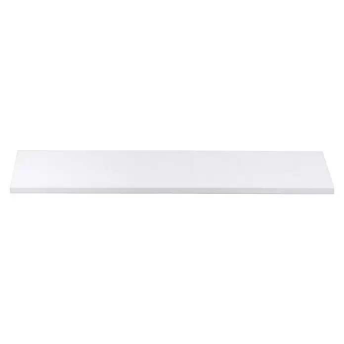 Storemax Wandschap zwevende plank - 60 x 15 x 1,2 cm, Wit - Vooraanzicht