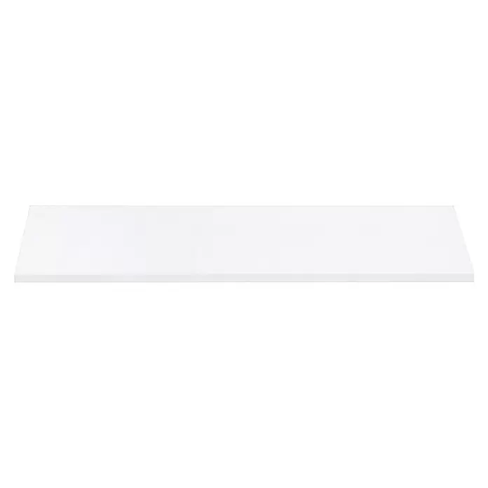 Storemax Wandschap zwevende plank - 60 x 20 x 1,2 cm, Wit - Vooraanzicht