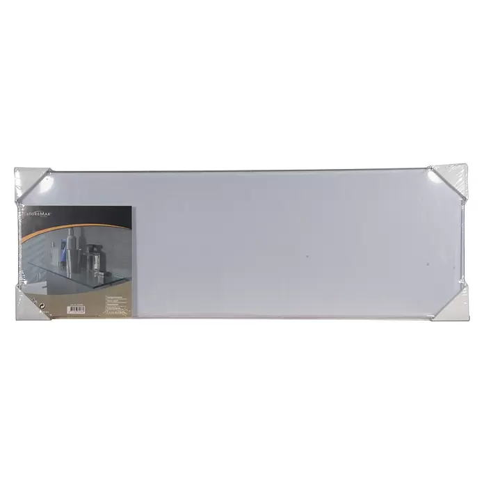 Storemax Glazen schap Tonnen helder - 0,6 x 20 cm - Vooraanzicht