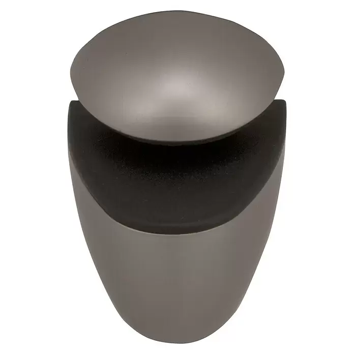 Storemax Bevestigingsclips Alpha Medium voor wandplanken - Rvs-look, Wandmontage, Belastbaarheid: 15 kg - Vooraanzicht