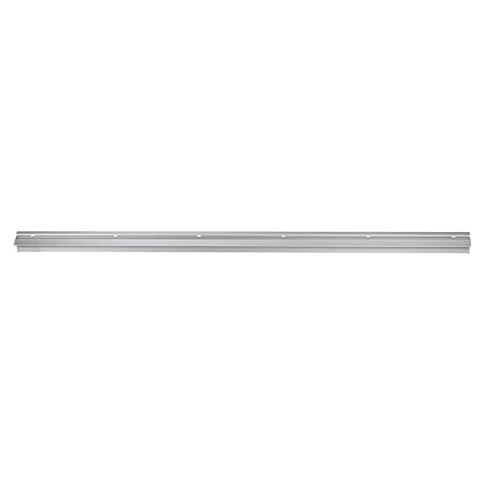 Storemax Wandrail voor wandplanken - Wit, 120 cm - Vooraanzicht
