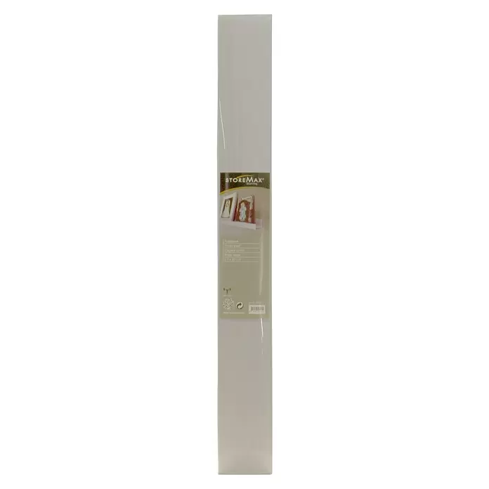 Storemax Fotoplank voor wandbevestiging - 60 x 7 x 0,25 cm, Aluminium - Vooraanzicht