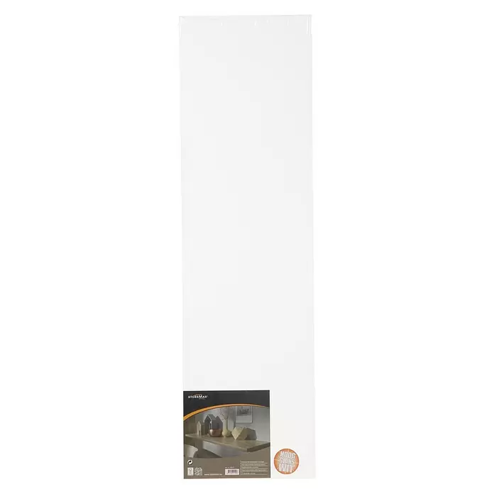 Storemax Wandschap zwevende plank - 80 x 23 x 1,8 cm, Wit - Vooraanzicht