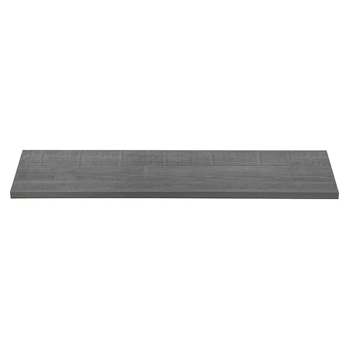 Storemax Wandschap zwevende plank - 80 x 23 x 1,8 cm, Antraciet - Vooraanzicht