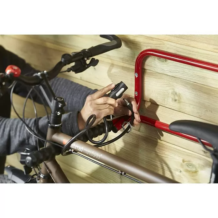 Fahrradhalter B053QRA - Geeignet für: 2 Fahrräder, Belastbarkeit: 30 kg - Anwendungsbeispiel