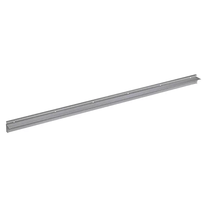 Storemax Wandrail voor wandplanken - Wit, 120 cm - Diagonaal zicht