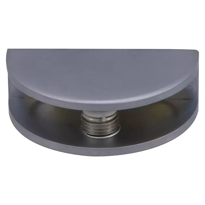 Storemax Bevestigingsclips Vero Rondo voor wandplanken - Aluminium, Wandmontage, Belastbaarheid: 10 kg - Vooraanzicht