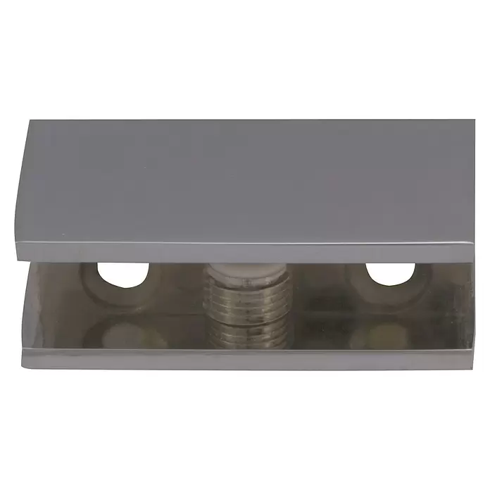 Storemax Clips VERO QUATRO voor wandplanken - Chroom - Vooraanzicht