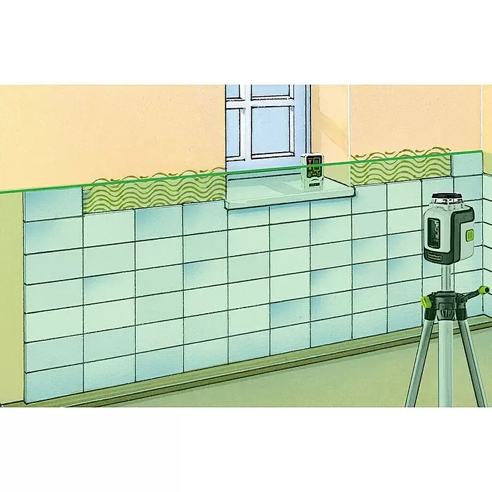 Laserliner Laserempfänger RangeXtender G 30 - Max. Arbeitsbereich: 30 m - Anwendungsbeispiel