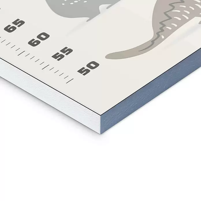 Messlatte - Dino, B x H: 30 x 120 cm - Detailaufnahme
