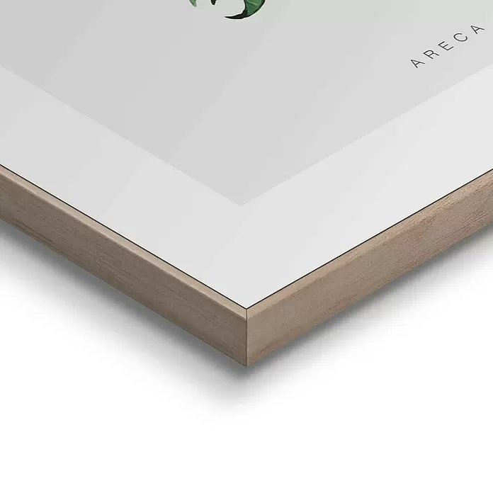 Bild Slim Frame - Areca Leaf, B x H: 40 x 50 cm - Detailaufnahme