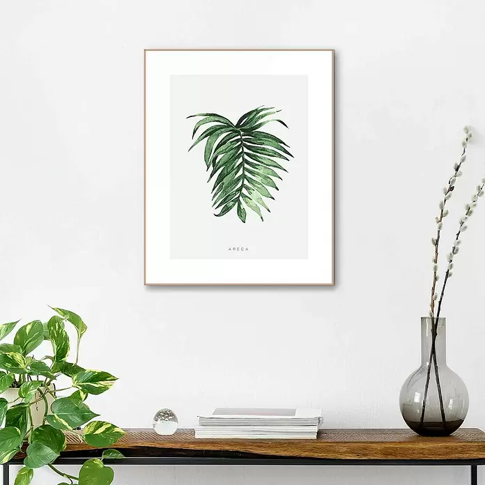 Bild Slim Frame - Areca Leaf, B x H: 40 x 50 cm - Stimmungsaufnahme