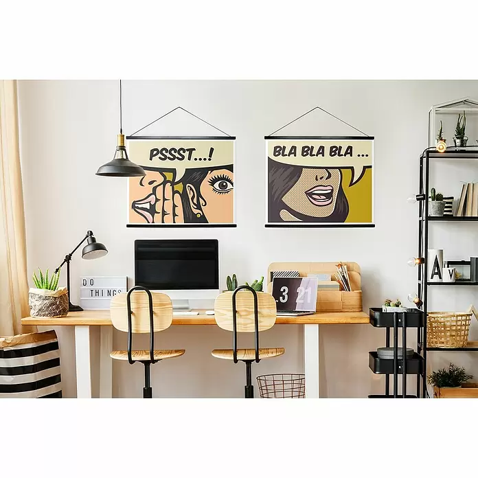 Posterschienen Click Frame - Schwarz, 51 cm - Stimmungsaufnahme