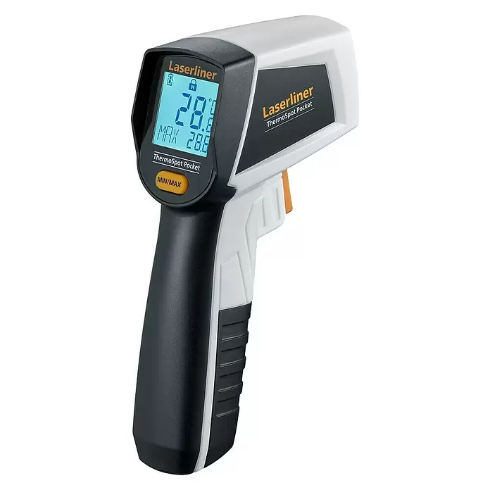 Laserliner Temperaturmessgerät ThermoSpot Pocket -  - Diagonale Ansicht