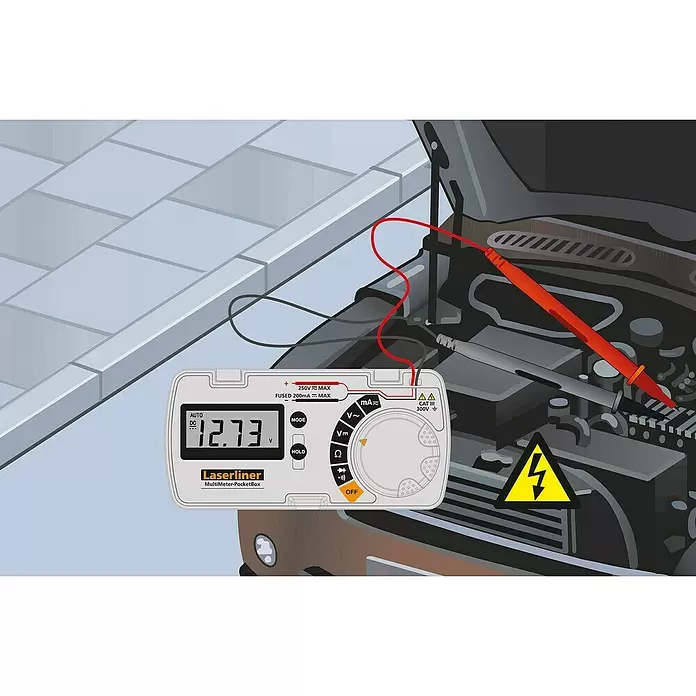 Laserliner Digital-Multimeter MultiMeter PocketBox -  - Detailaufnahme