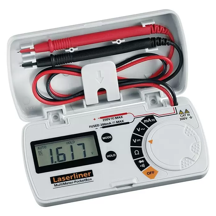 Laserliner Digital-Multimeter MultiMeter PocketBox -  - Diagonale Ansicht