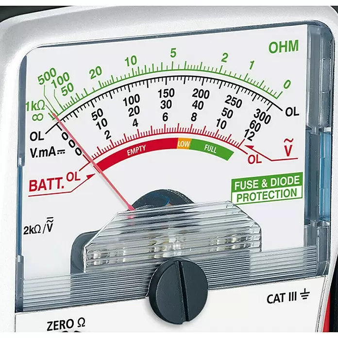 Laserliner Analog-Multimeter Home - 12 V - 300 V - Detailaufnahme