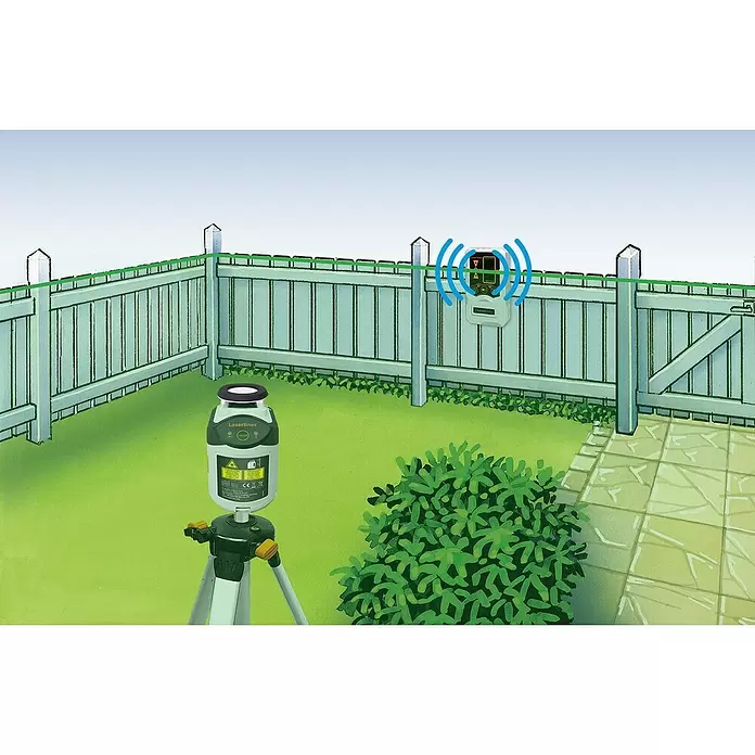 Laserliner Laserempfänger RangeXtender G 30 - Max. Arbeitsbereich: 30 m - Anwendungsbeispiel
