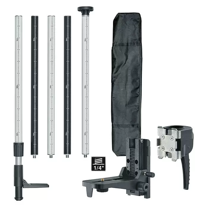 Laserliner Teleskopstange TelePod Plus - Aluminium - Vorderansicht