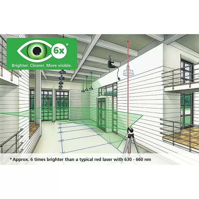 Laserliner Kreuzlinienlaser SuperCross-Laser 2GP -  - Anwendungsbeispiel