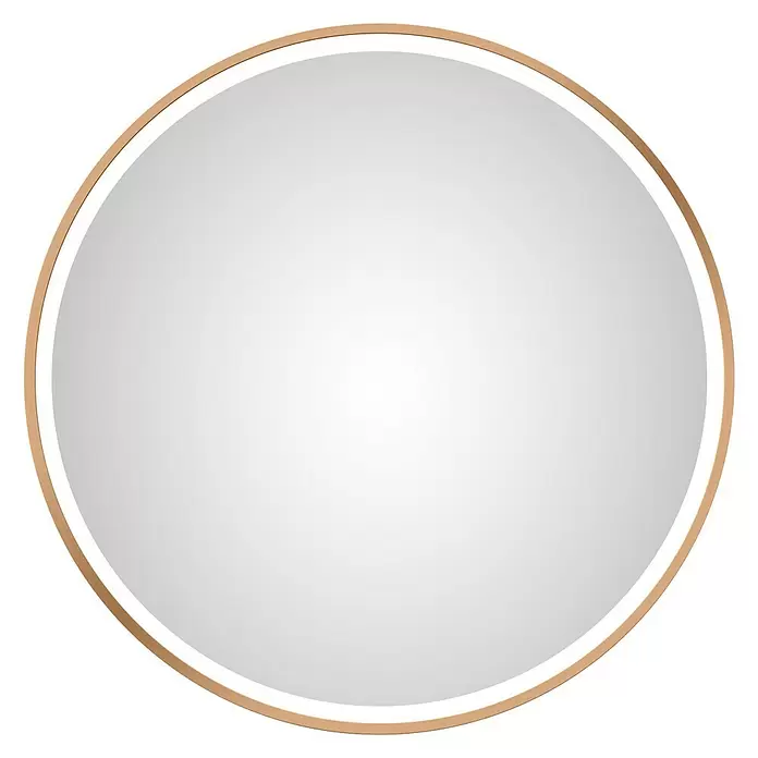 DSK LED-Lichtspiegel Desire - Durchmesser: 55 cm, Kupfer - Vorderansicht