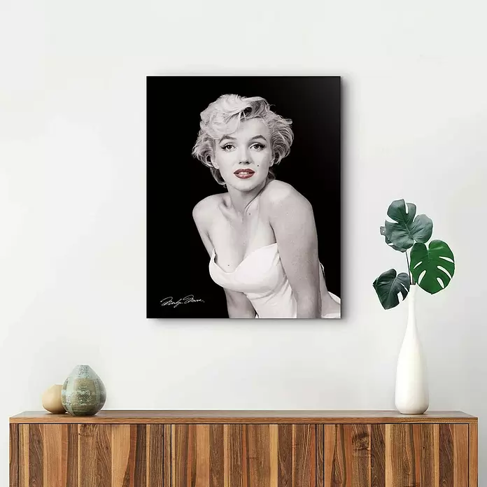 Decopanel - Monroe Red Lips, B x H: 40 x 50 cm - Stimmungsaufnahme