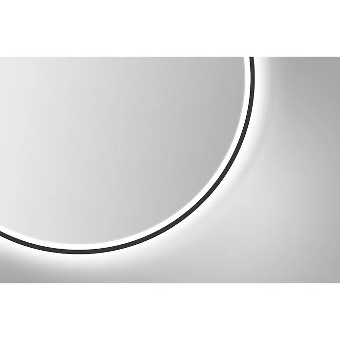 DSK LED-Lichtspiegel Desire - Durchmesser: 55 cm, Schwarz - Detailaufnahme