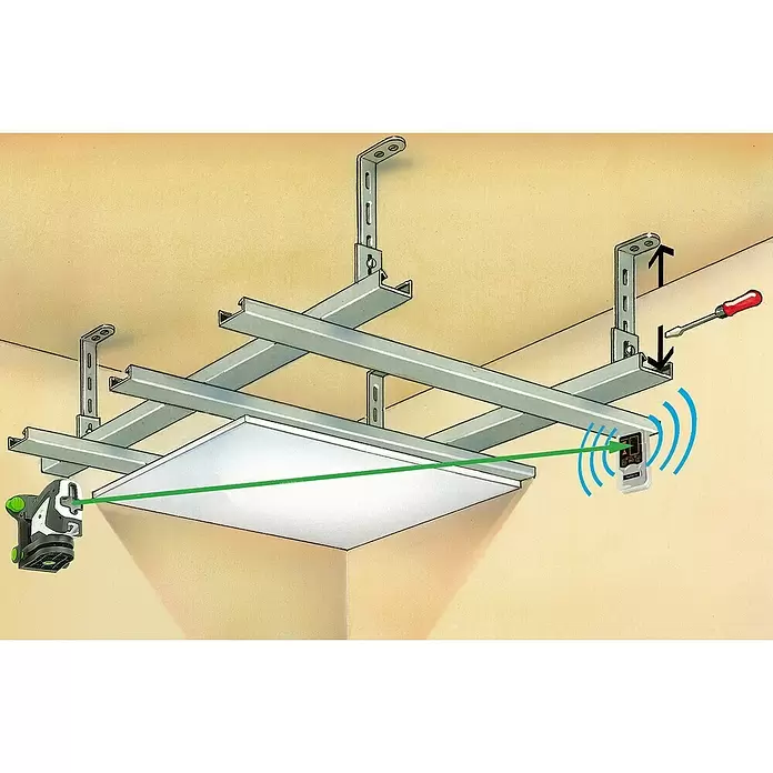 Laserliner Kreuzlinienlaser SuperCross-Laser 2GP -  - Anwendungsbeispiel