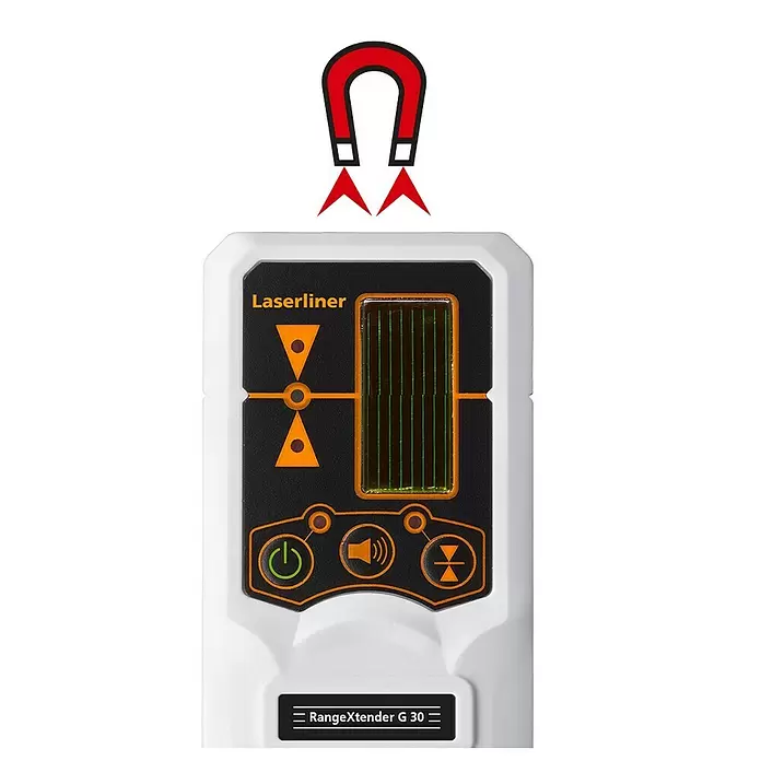 Laserliner Laserempfänger RangeXtender G 30 - Max. Arbeitsbereich: 30 m - Anwendungsbeispiel