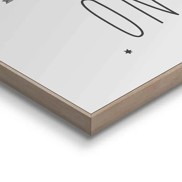 Bild Slim Frame - Dream Big Little One, B x H: 40 x 50 cm - Detailaufnahme