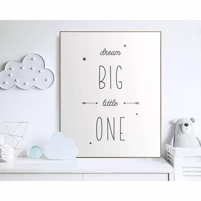 Bild Slim Frame - Dream Big Little One, B x H: 40 x 50 cm - Stimmungsaufnahme