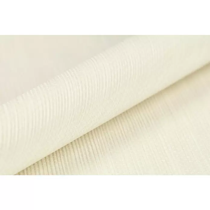 Barbara Home Collection Vliestapete - Creme/Weiß, Uni, 10,05 x 0,53 m - Detailaufnahme
