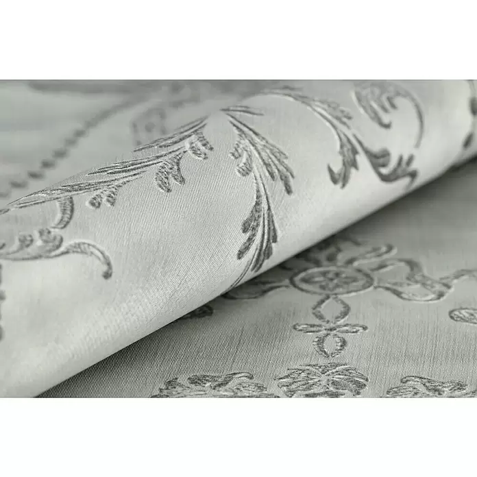 Rasch Trianon Vliestapete II - Dunkelgrau, Ornament, 10,05 x 0,53 m - Detailaufnahme